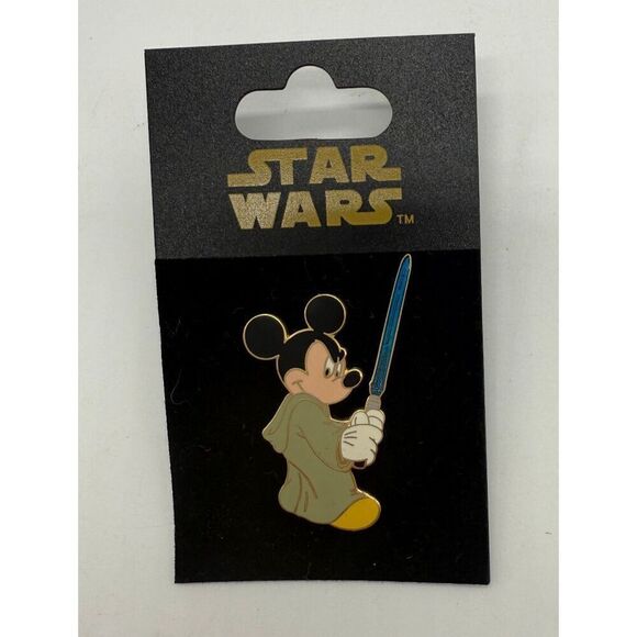 Disney World Pin Star Wars 2006 Jedi Mickey‎ Lucasfilm - Picture 1 of 2